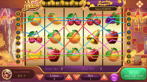777 Jackpot slot machine - win massive prizes in Teen Patti Gold